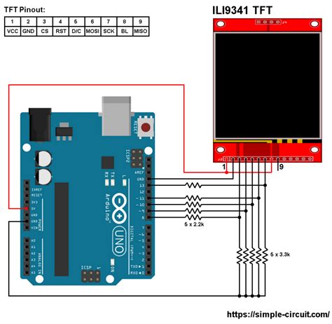 2) dont have it. . Spi tft display arduino